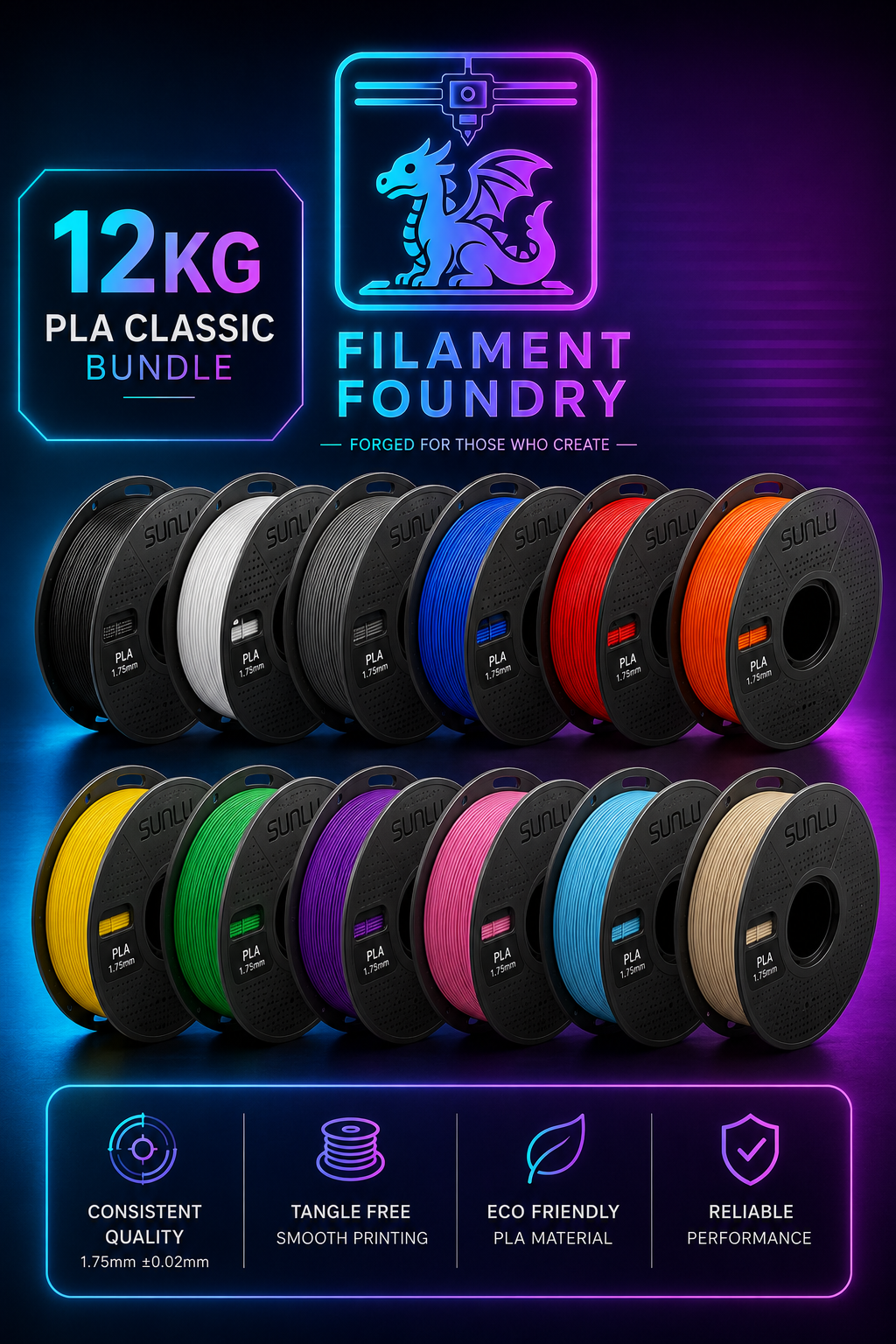 Print Farm Bundle — 12KG