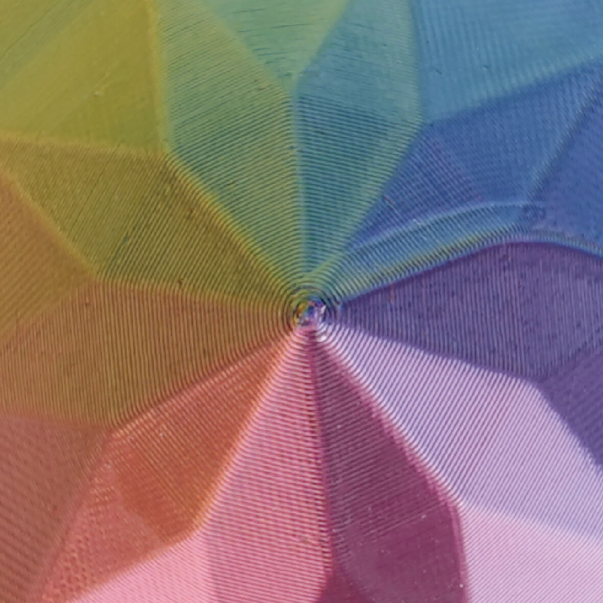 Blue Purple Red Gold Four-Color Silk Filament - 1.75mm 1kg