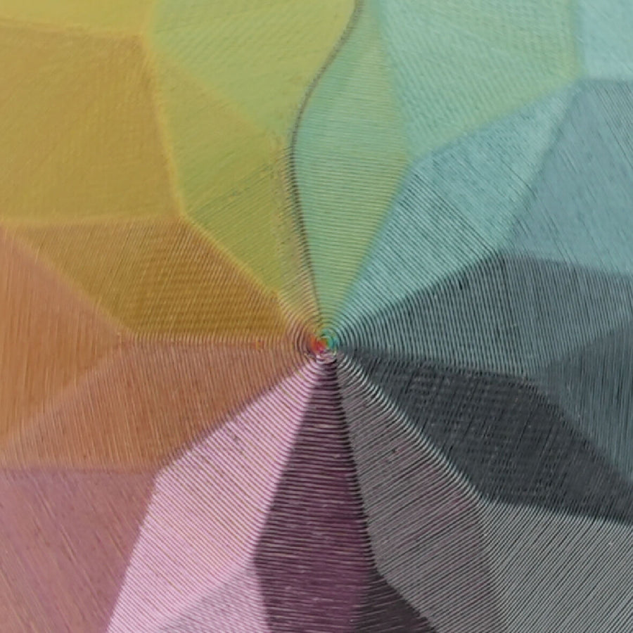 Red Yellow Green Black Four-Color Silk Filament - 1.75mm 1kg