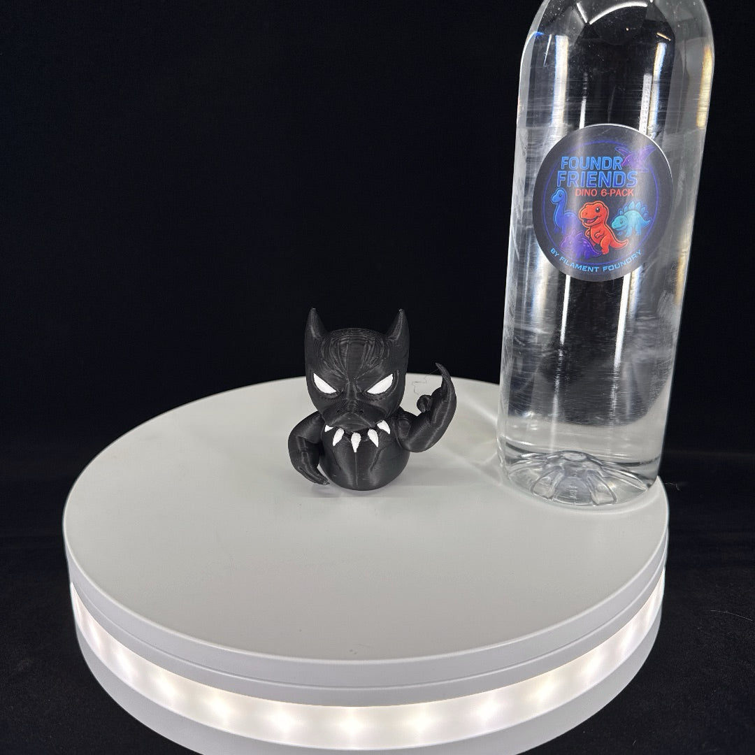Black panther duck