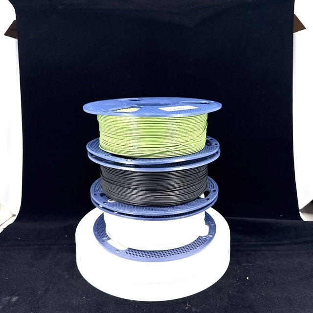 Foundry Starter 3KG Bundle: three 1kg Filament Foundry PLA spools in example colors. Choose your own bundle colors.