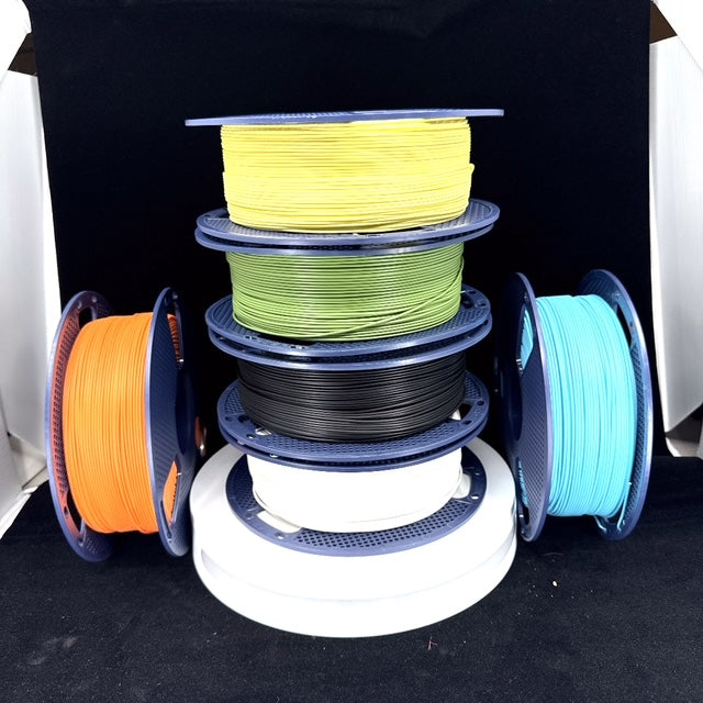Maker 6-Pack 6KG Bundle: six 1kg Filament Foundry PLA spools in example colors. Choose your own bundle colors.