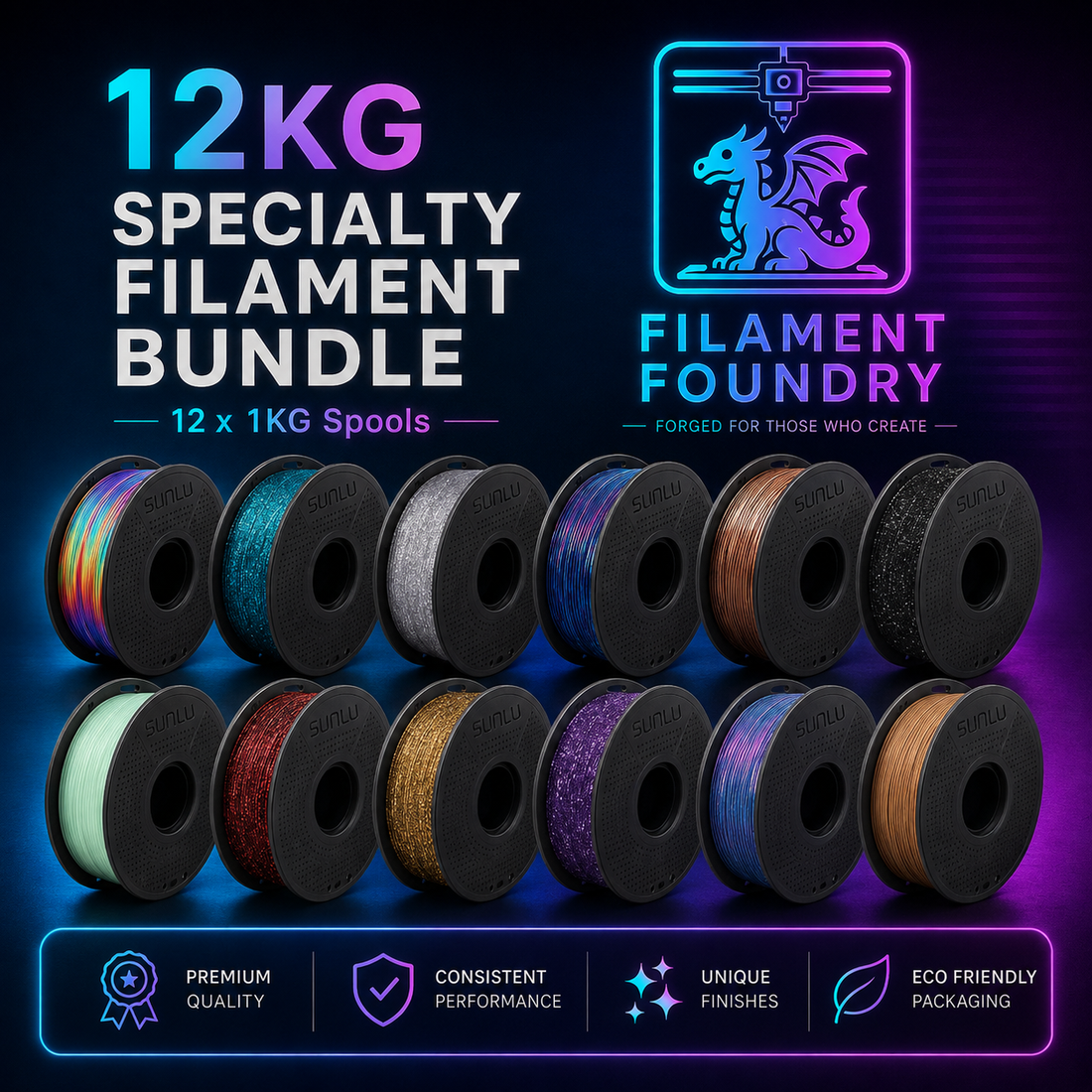 Specialty Filament Bundle — 12KG