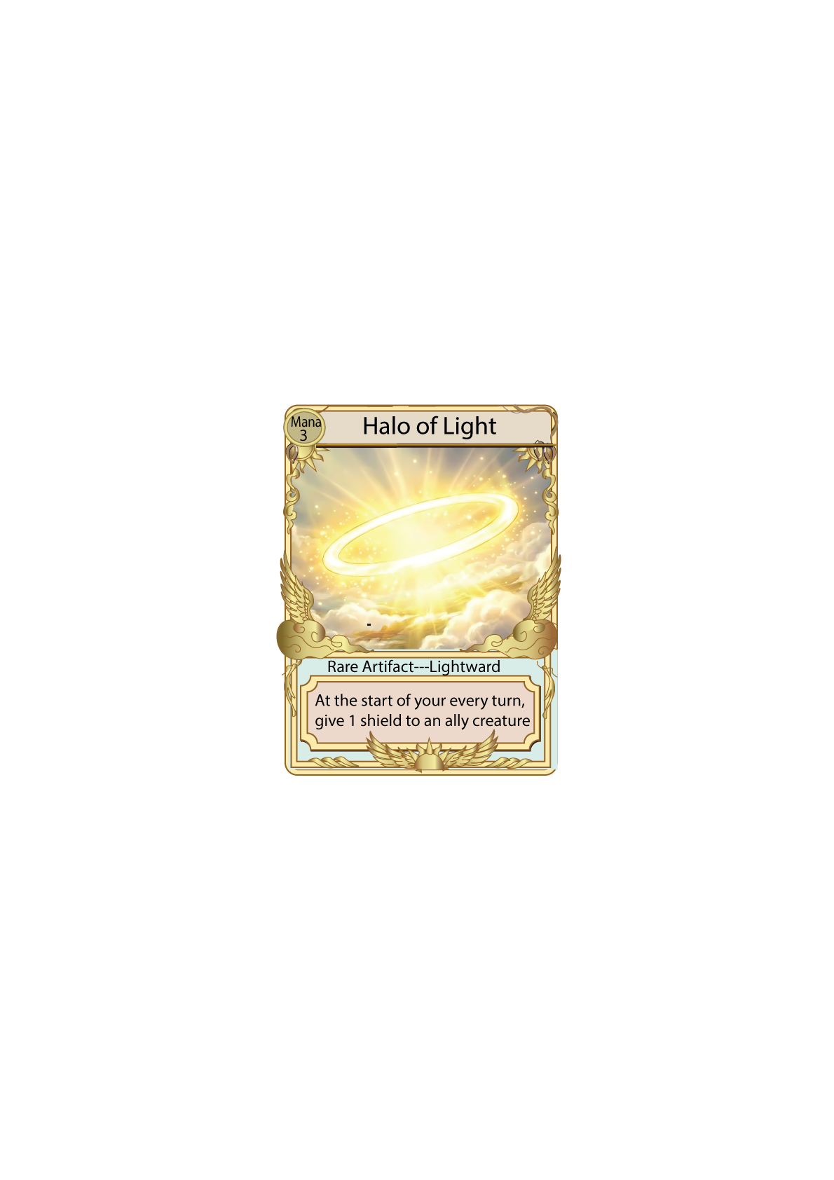 Halo of Light — Lightward artifact card