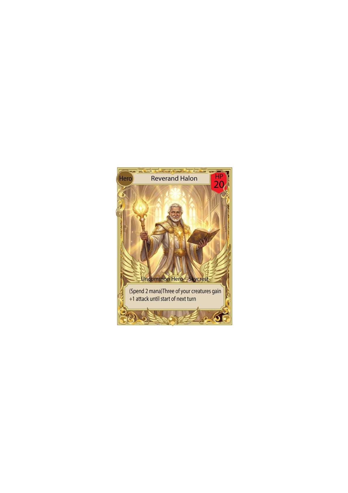 Reverend Halon — Lightward hero card