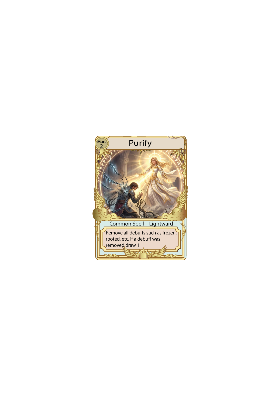 Purify — Lightward spell card