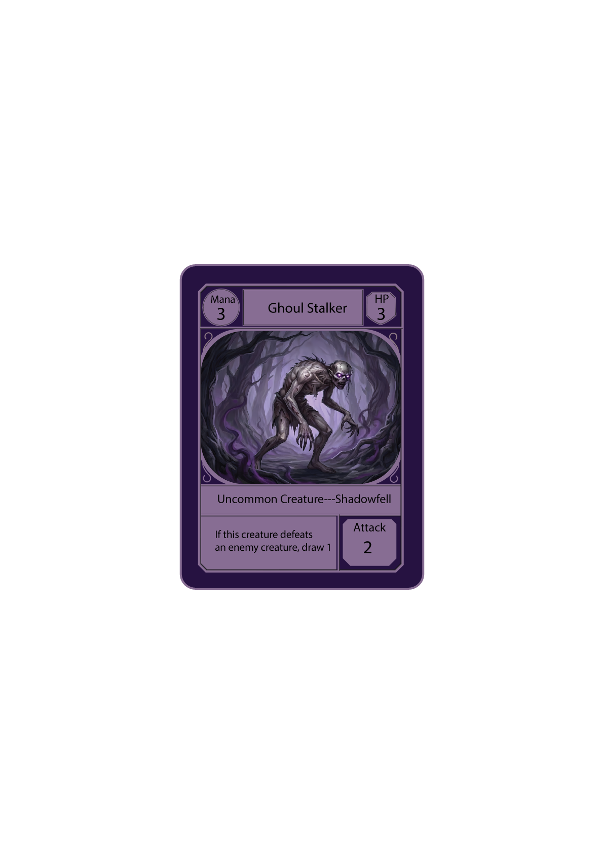Ghoul Stalker — Shadowfell creature card