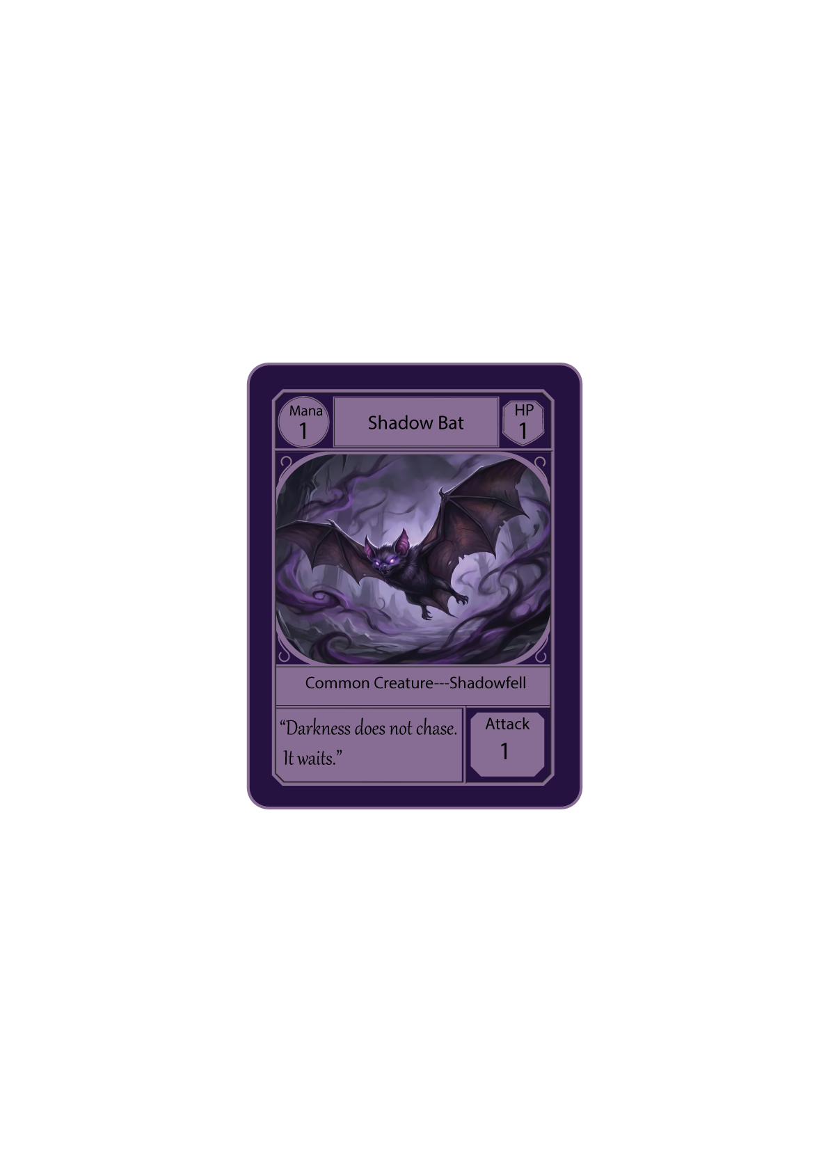 Shadow Bat — Shadowfell creature card