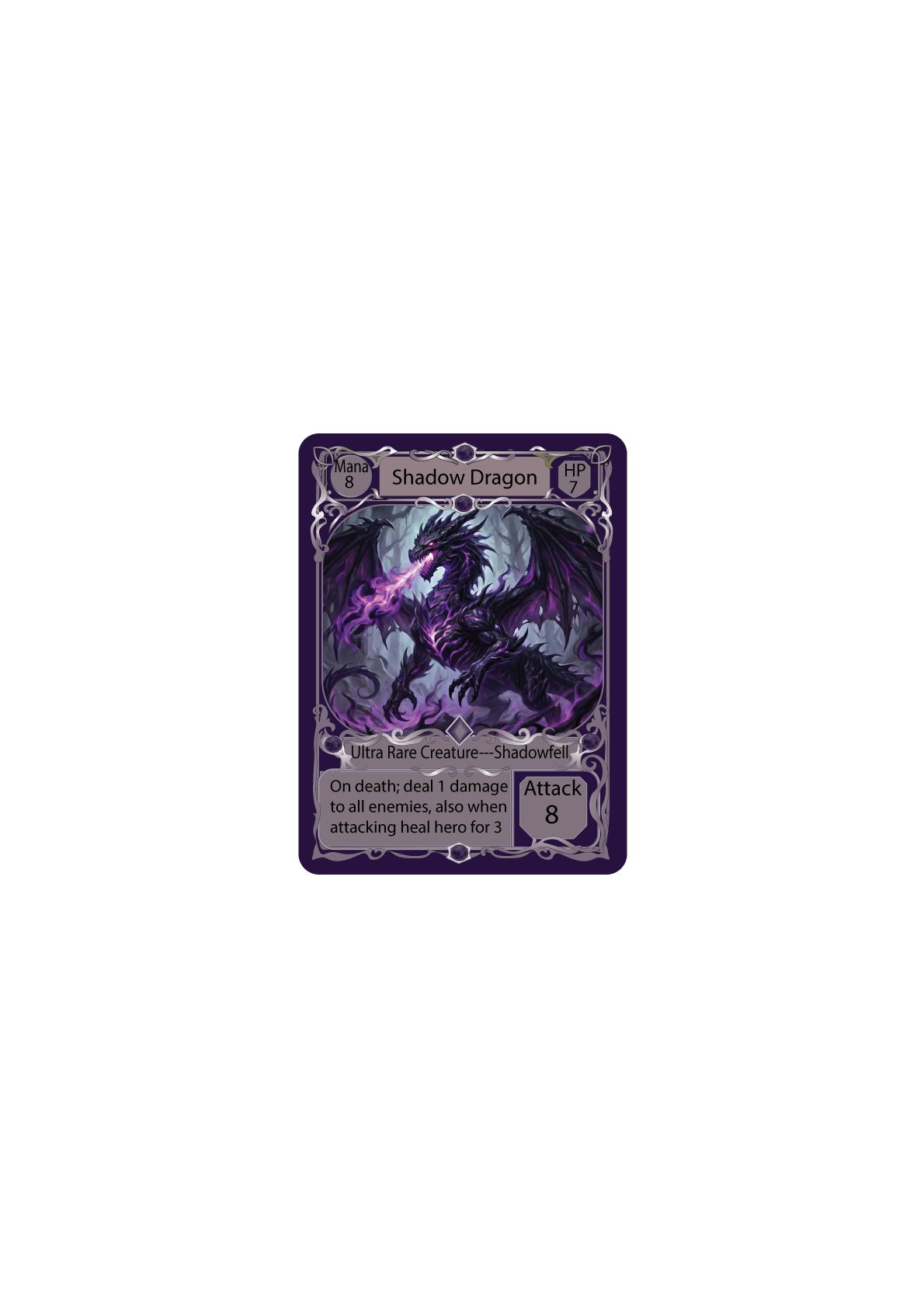 Shadow Dragon — Shadowfell creature card