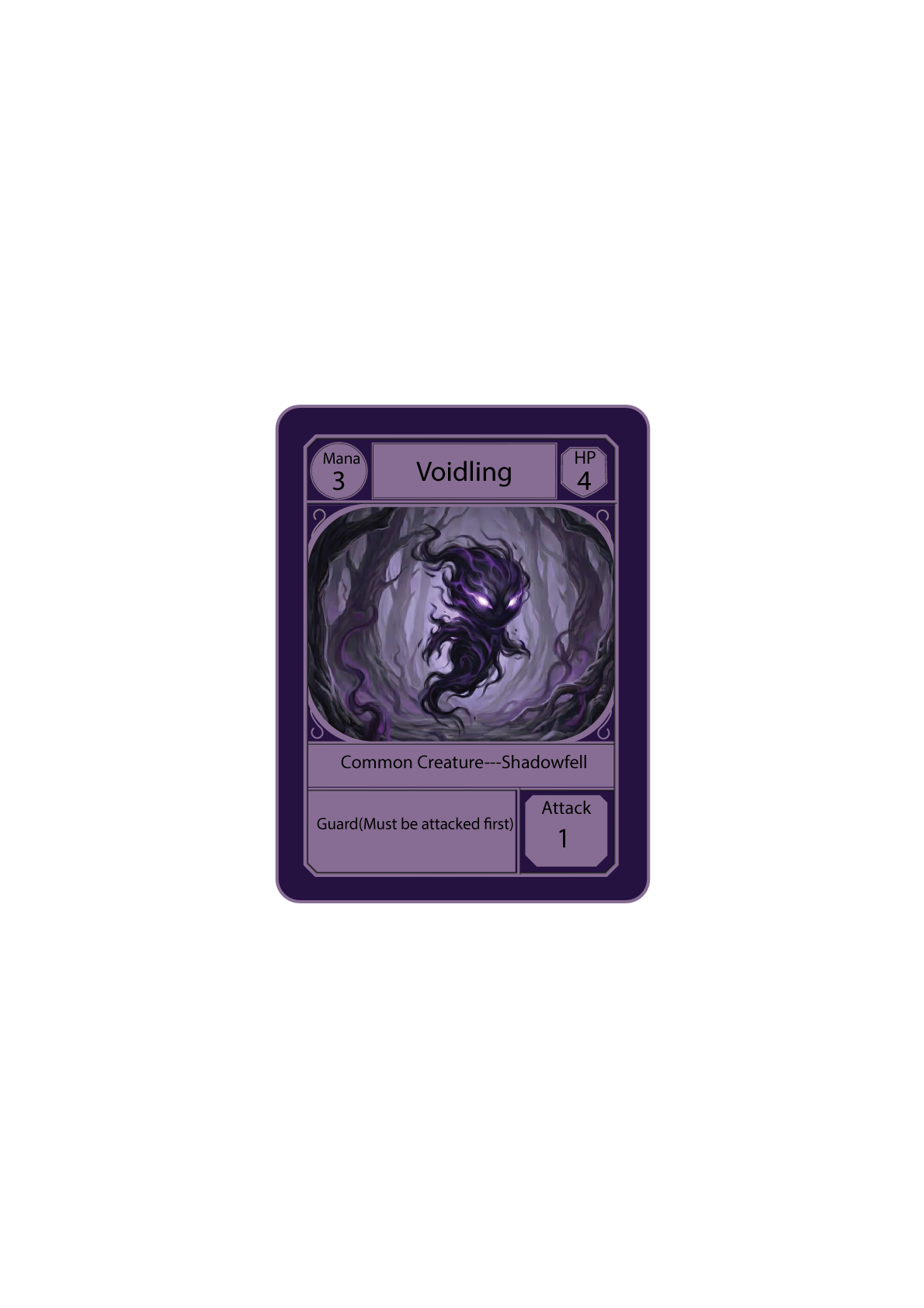 Voidling — Shadowfell creature card
