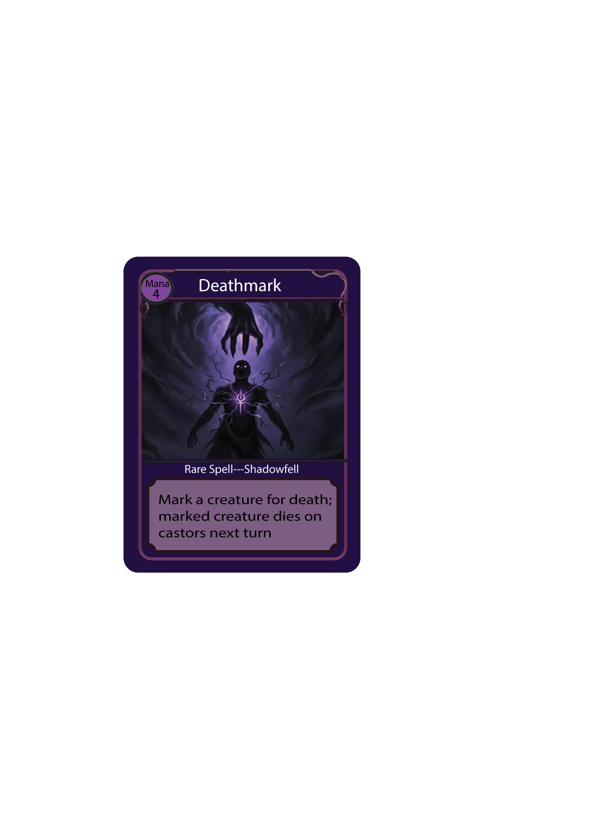 Death Mark — Shadowfell spell card