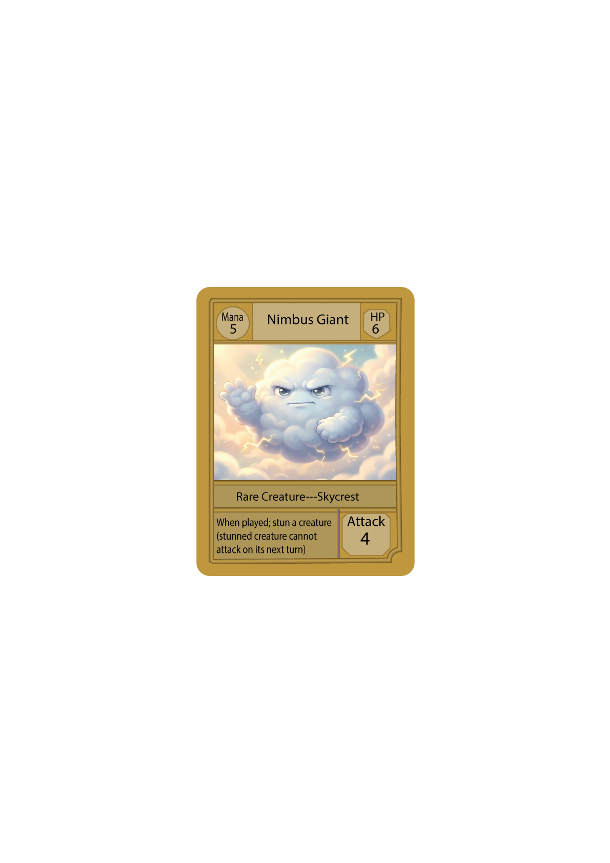 Nimbus Giant — Skycrest creature card