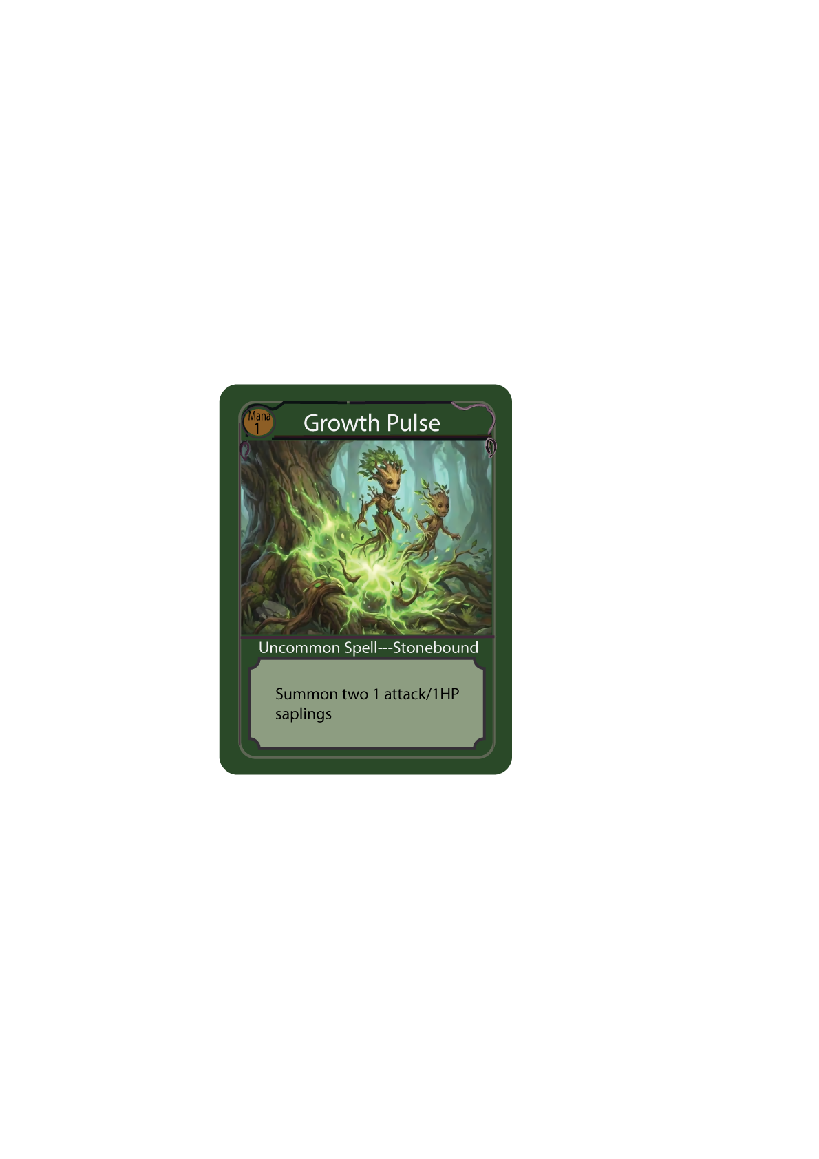 Growth Pulse — Stonebound spell card