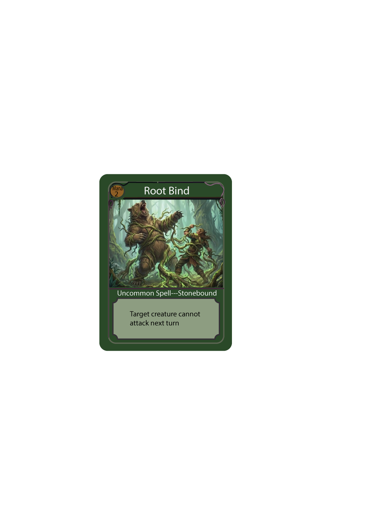 Root Bind — Stonebound spell card