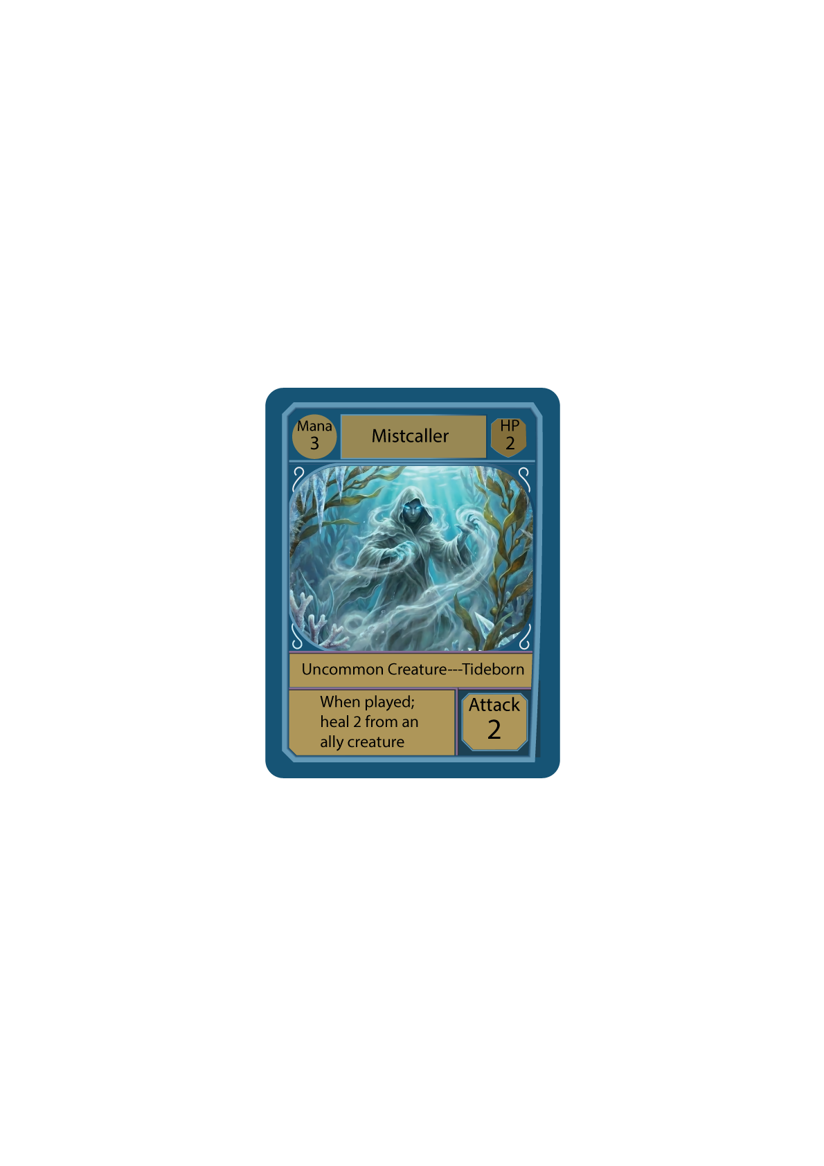 Mistcaller — Tideborn creature card