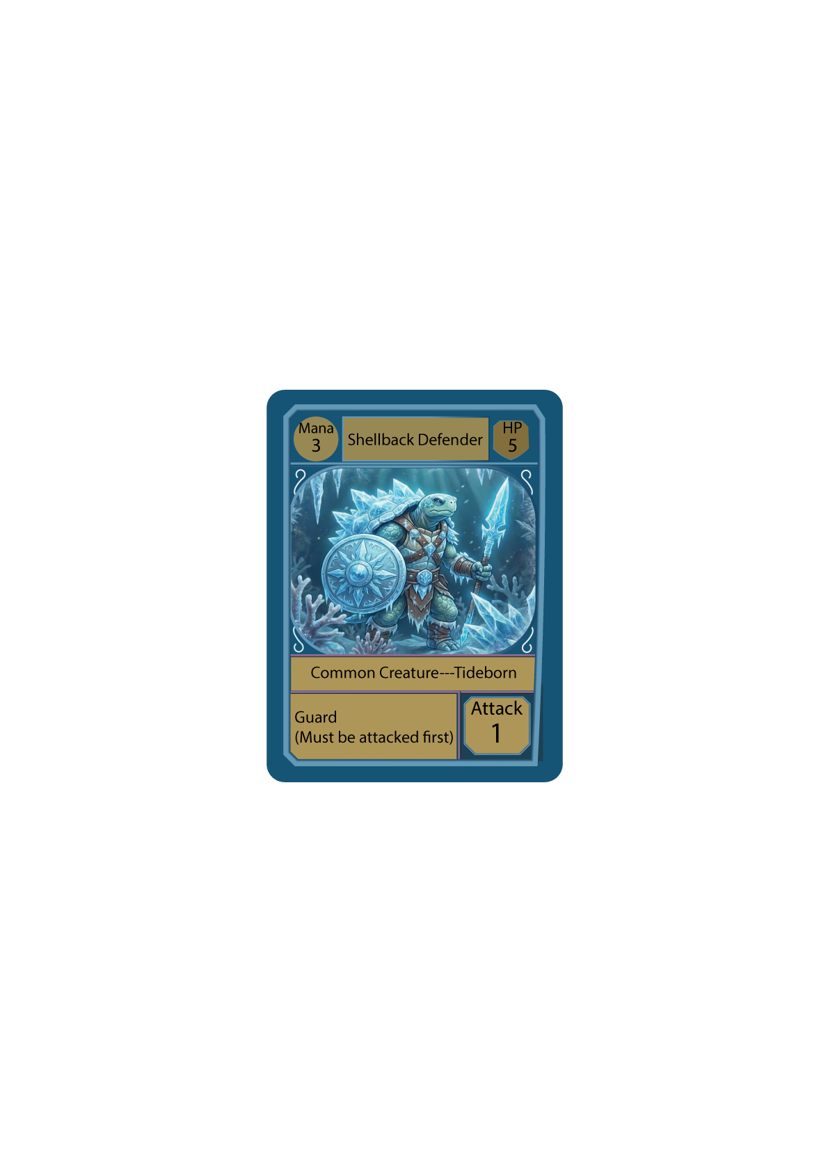 Shellback Defender — Tideborn creature card