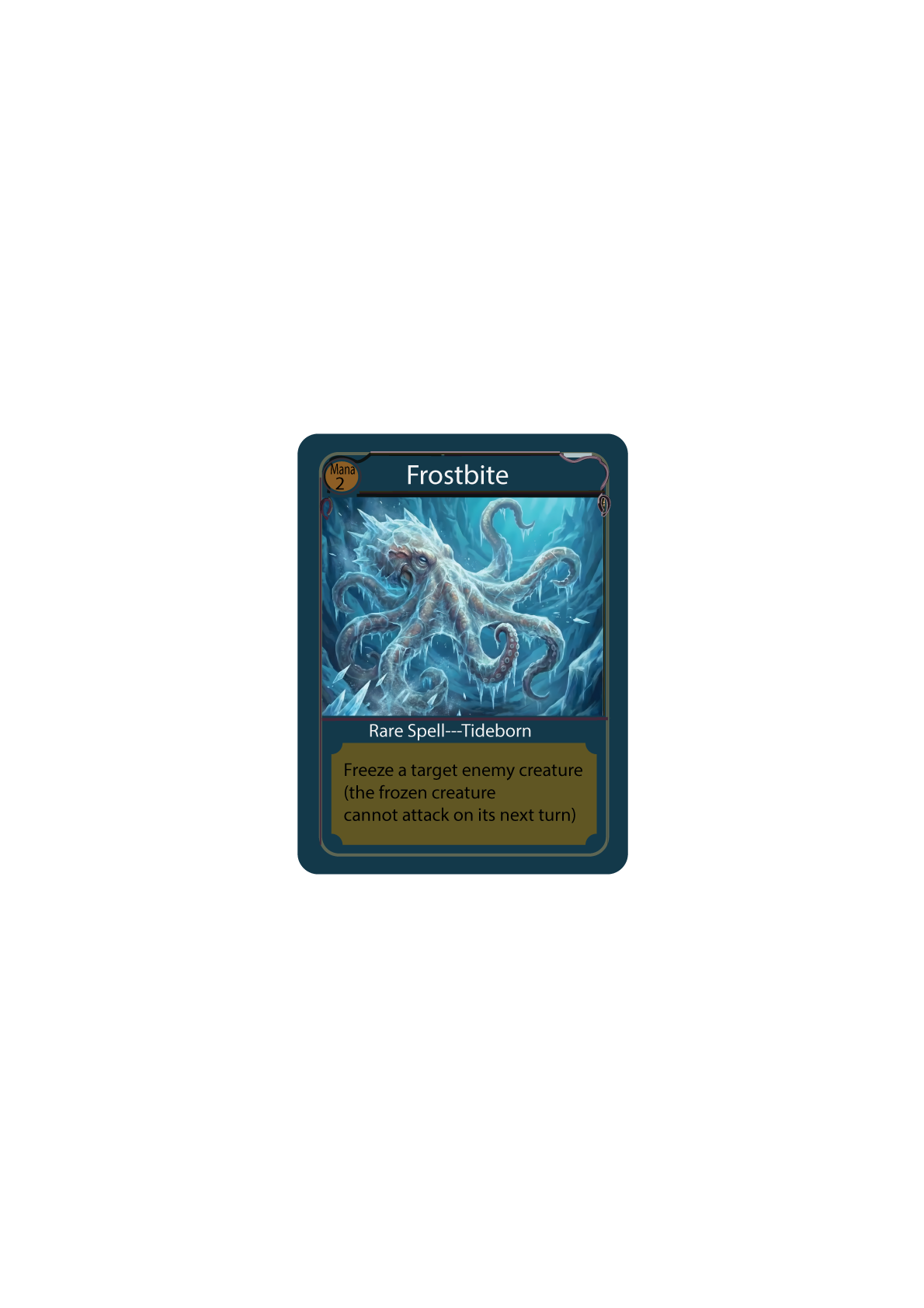 Frostbite — Tideborn spell card